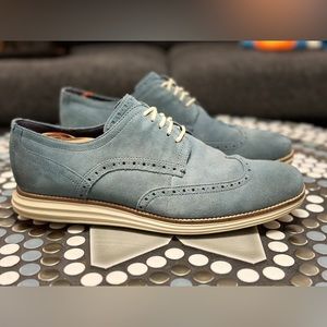 Cole Haan Blue Suede Shoes - men’s 12